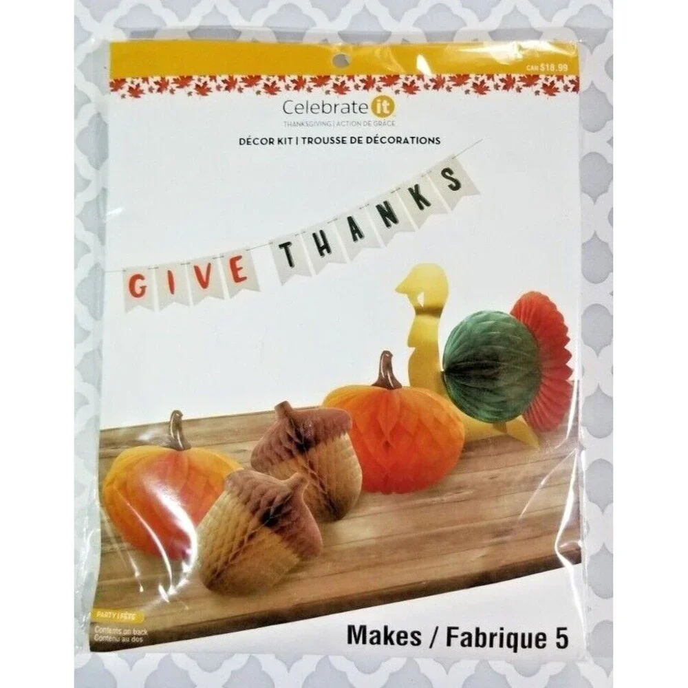 Thanksgiving Decorating Kit 